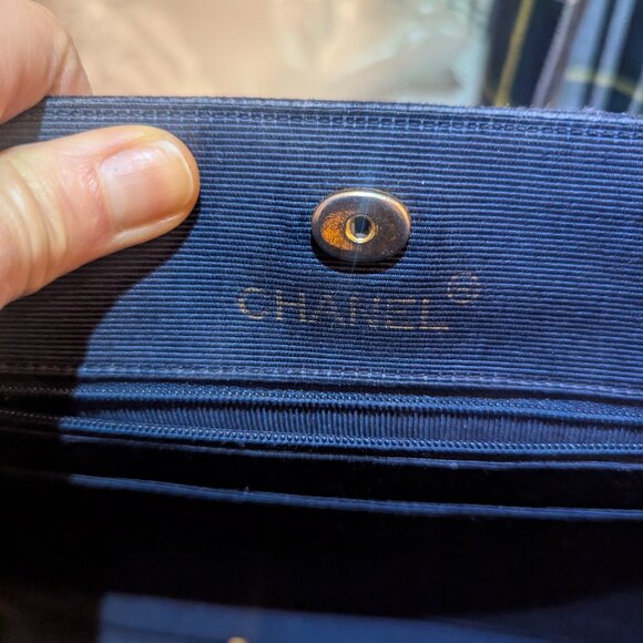 EUC Chanel Wicker Vintage Chain Bag. Raffia Woven Straw Summer Rare Made France - Picture 10 of 16